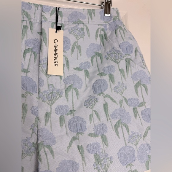 Commense Floral Jacquard Shorts - Picture 4 of 10
